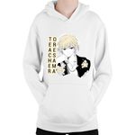 Fashion, accesorii si bijuterii - Copii - Imbracaminte copii - Pulovere si hanorace copii - Hanorac Copii Oresama Teacher Natsuo Manga Flowers Feminine, alb, marime L Copii - Infinity.ro