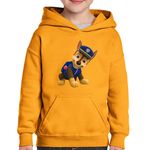 Fashion, accesorii si bijuterii - Copii - Imbracaminte copii - Pulovere si hanorace copii - Hanorac copii Paw Patrol Chase Dog Caine Politie, negru, marime L Copii - Infinity.ro