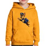 Fashion, accesorii si bijuterii - Copii - Imbracaminte copii - Pulovere si hanorace copii - Hanorac copii Paw Patrol Chase Dog Politist Dinamo, negru, marime L Copii - Infinity.ro