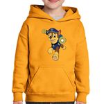 Fashion, accesorii si bijuterii - Copii - Imbracaminte copii - Pulovere si hanorace copii - Hanorac copii Paw Patrol Desene Animate Catelus Caine Politist, negru, marime L Copii - Infinity.ro