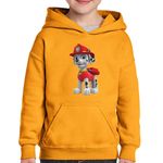 Fashion, accesorii si bijuterii - Copii - Imbracaminte copii - Pulovere si hanorace copii - Hanorac copii Paw Patrol Marshal Dalmatian Pompier, negru, marime L Copii - Infinity.ro
