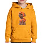 Fashion, accesorii si bijuterii - Copii - Imbracaminte copii - Pulovere si hanorace copii - Hanorac copii Paw Patrol Zuma Labrador Puppy, negru, marime L Copii - Infinity.ro