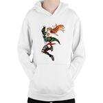Fashion, accesorii si bijuterii - Copii - Imbracaminte copii - Pulovere si hanorace copii - Hanorac Copii Persona Sakura Futaba Aggresion Woman, alb, marime L Copii - Infinity.ro