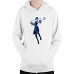 Fashion, accesorii si bijuterii - Copii - Imbracaminte copii - Pulovere si hanorace copii - Hanorac Copii Persona Shin Megami Tensei Animeeater, alb, marime L Copii - Infinity.ro