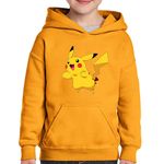 Fashion, accesorii si bijuterii - Copii - Imbracaminte copii - Pulovere si hanorace copii - Hanorac copii Pikachu Pokemon Mario Zelda, negru, marime L Copii - Infinity.ro