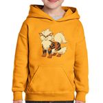 Fashion, accesorii si bijuterii - Copii - Imbracaminte copii - Pulovere si hanorace copii - Hanorac copii Pokemon Arcanine Cat Tigru, negru, marime L Copii - Infinity.ro