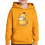 Fashion, accesorii si bijuterii - Copii - Imbracaminte copii - Pulovere si hanorace copii - Hanorac copii Pokemon Go Psyduck Cards Plus, negru, marime L Copii - Infinity.ro