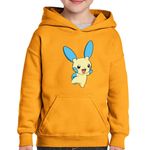 Fashion, accesorii si bijuterii - Copii - Imbracaminte copii - Pulovere si hanorace copii - Hanorac copii Pokemon Minun Legend Game Sword, negru, marime L Copii - Infinity.ro