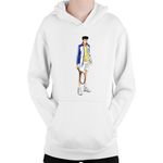 Fashion, accesorii si bijuterii - Copii - Imbracaminte copii - Pulovere si hanorace copii - Hanorac Copii Prince of Tennis Momoshiro Takeshi Academy Game, alb, marime L Copii - Infinity.ro