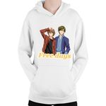 Fashion, accesorii si bijuterii - Copii - Imbracaminte copii - Pulovere si hanorace copii - Hanorac Copii Prince of Tennis Shuusuke Kunimitsu Free Days Sports, alb, marime L Copii - Infinity.ro