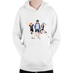 Fashion, accesorii si bijuterii - Copii - Imbracaminte copii - Pulovere si hanorace copii - Hanorac Copii Prince of Tennis Ryouma Lego Kuroko Haikyuu, alb, marime L Copii - Infinity.ro