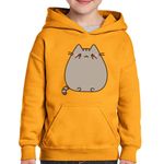 Fashion, accesorii si bijuterii - Copii - Imbracaminte copii - Pulovere si hanorace copii - Hanorac copii Pusheen Cat Emoji Plush Dragobete Day, negru, marime L Copii - Infinity.ro