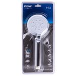 Casa si Gradina - Sanitare - Lavoar baie si accesorii - Accesorii baterii sanitare - FPD-5C Cap de dus multifunctional 5 in 1, crom ABS, FLOW - Infinity.ro