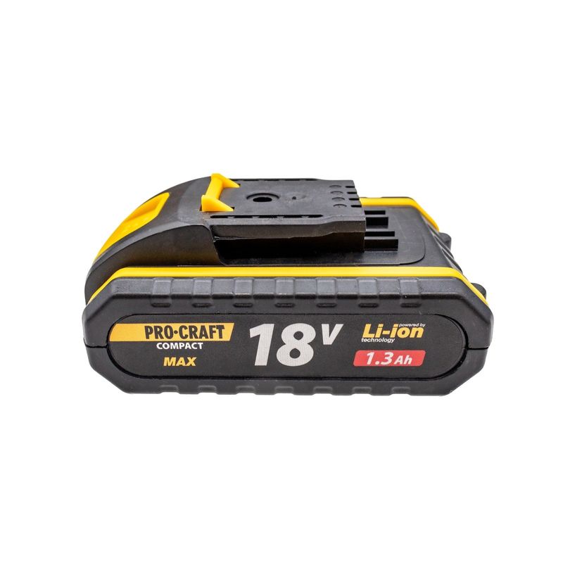 Casa si Gradina - Constructii - Scule electrice si accesorii - Acumulatori si incarcatoare scule electrice - Acumulator Li-Ion PROCRAFT PA18C-B, 18V, 1.3 Ah - Infinity.ro