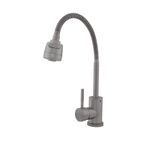 Casa si Gradina - Sanitare - Chiuveta bucatarie si accesorii - Baterii bucatarie - FB-011 Ref Baterie bucatarie SUS 304 pipa flexibila 2 functii crom mat VITAL FLOW - Infinity.ro