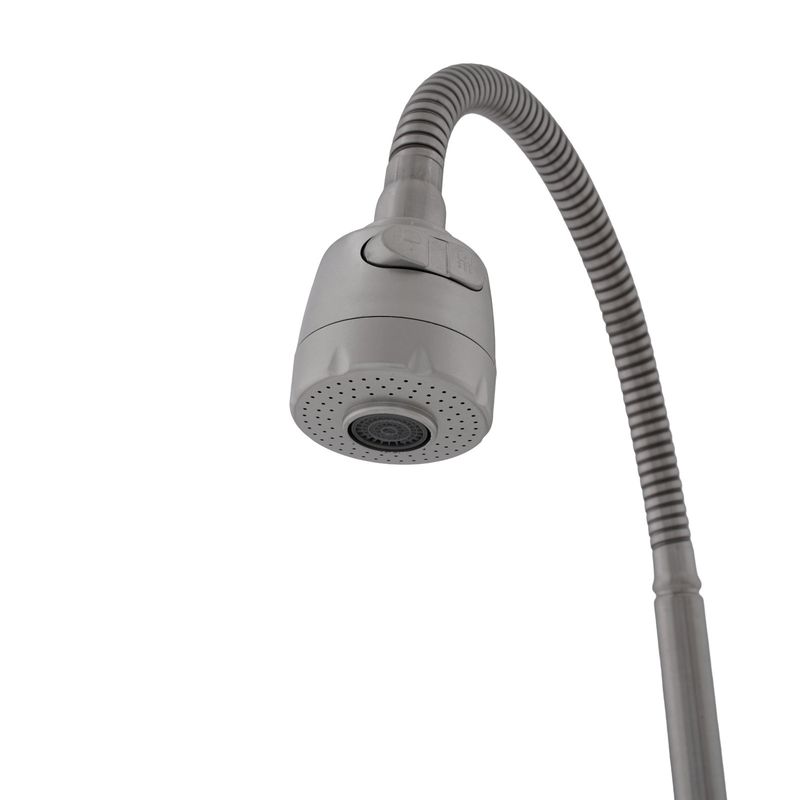 Casa si Gradina - Sanitare - Chiuveta bucatarie si accesorii - Baterii bucatarie - FB-011 Ref Baterie bucatarie SUS 304 pipa flexibila 2 functii crom mat VITAL FLOW - Infinity.ro