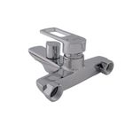 Casa si Gradina - Sanitare - Lavoar baie si accesorii - Baterii sanitare - EDGE Z 09 Baterie cada zinc cu para de dus crom EDGE FLOW - Infinity.ro