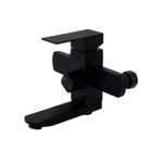 Casa si Gradina - Sanitare - Lavoar baie si accesorii - Baterii sanitare - FB-09 Kub Black Baterie cada SUS 304 cu para de dus negru URBAN FLOW - Infinity.ro