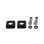 Casa si Gradina - Sanitare - Lavoar baie si accesorii - Baterii sanitare - FB-09 Kub Black Baterie cada SUS 304 cu para de dus negru URBAN FLOW - Infinity.ro