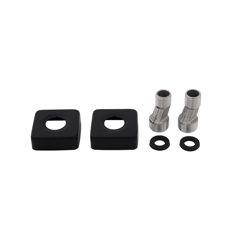 Casa si Gradina - Sanitare - Lavoar baie si accesorii - Baterii sanitare - FB-09 Kub Black Baterie cada SUS 304 cu para de dus negru URBAN FLOW - Infinity.ro