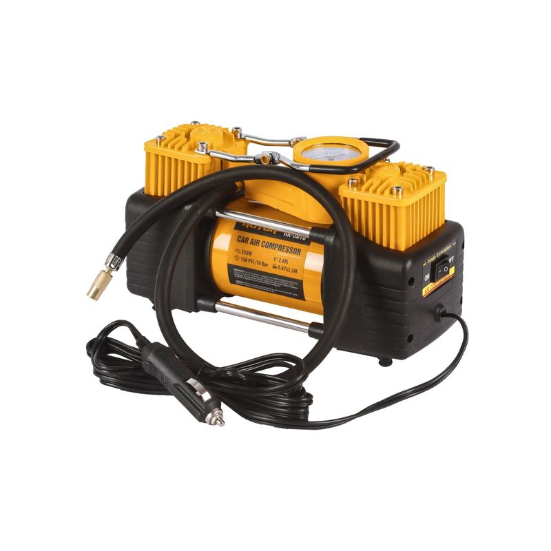 Casa si Gradina - Electrice - Echipamente electrice - Compresoare - Compresor auto bicilindric ROTOR RK-3010, 30A, DC 12V, 10 Bar - Infinity.ro