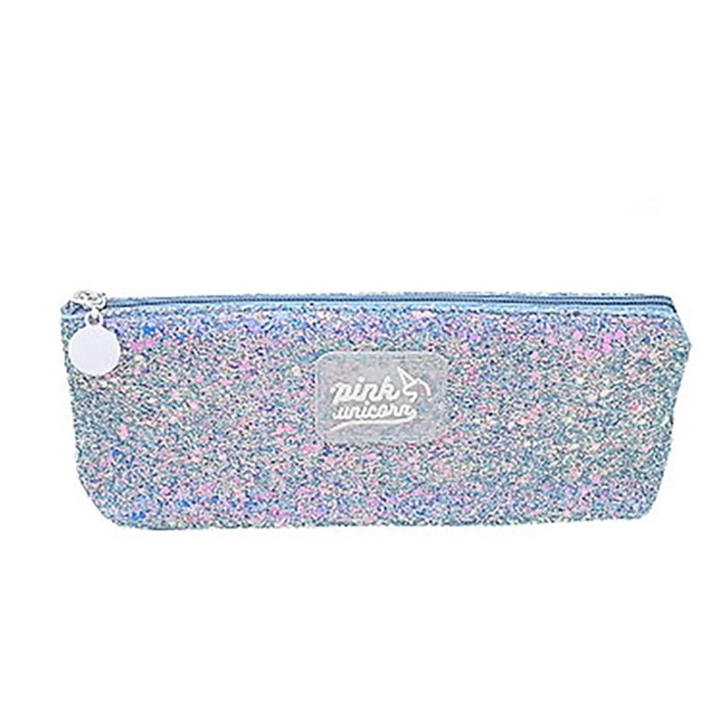 Carti si Birotica - Rechizite - Penare - Penar borseta, glitter, 20x8x3,5 cm - Infinity.ro