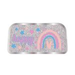 Carti si Birotica - Rechizite - Penare - Penar borseta paiete, HAPPINESS, 22x11x5.5 CM - Infinity.ro