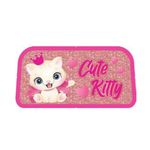 Carti si Birotica - Rechizite - Penare - Penar borseta paiete, CUTE KITTY, 22x11x5.5 CM - Infinity.ro