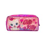 Carti si Birotica - Rechizite - Penare - Penar borseta paiete, CUTE KITTY, 22x11x5.5 CM - Infinity.ro