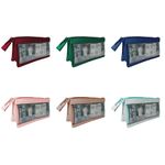 Carti si Birotica - Rechizite - Penare - Penar borseta transparent, Urban, 20.5x8x11 cm - Infinity.ro