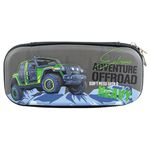 Carti si Birotica - Rechizite - Penare - Penar borseta 3D, OFFROAD, 22x9x4.5 cm - Infinity.ro