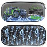 Carti si Birotica - Rechizite - Penare - Penar borseta 3D, OFFROAD, 22x9x4.5 cm - Infinity.ro