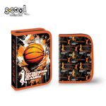 Carti si Birotica - Rechizite - Penare - Penar echipat, 1 fermoar, 2 extensii, 32 piese, BASKETBALL - Infinity.ro