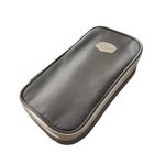 Carti si Birotica - Rechizite - Penare - Penar borseta Urban, 2 fermoare, GREY, 21X6.5X11CM - Infinity.ro