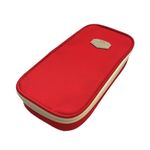 Carti si Birotica - Rechizite - Penare - Penar borseta Urban, 2 fermoare, RED, 21X6.5X11CM - Infinity.ro
