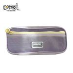 Carti si Birotica - Rechizite - Penare - Penar borseta Urban, 2 fermoare, PURPLE, 22.5x5x11 cm - Infinity.ro