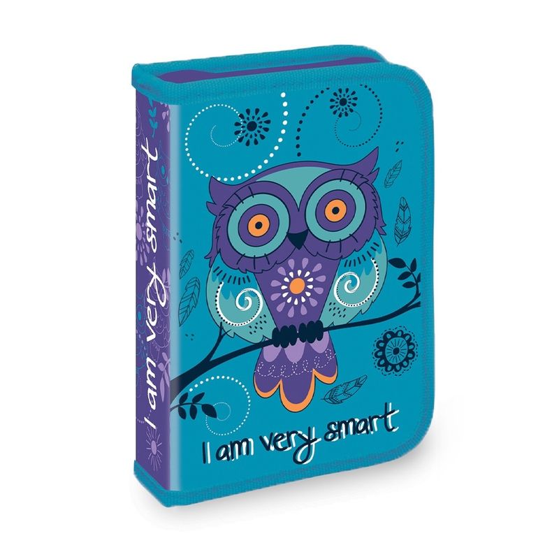 Carti si Birotica - Rechizite - Penare - Penar Echipat, 1 Fermoar, 2 Ext., 32 Piese, Owl - Infinity.ro