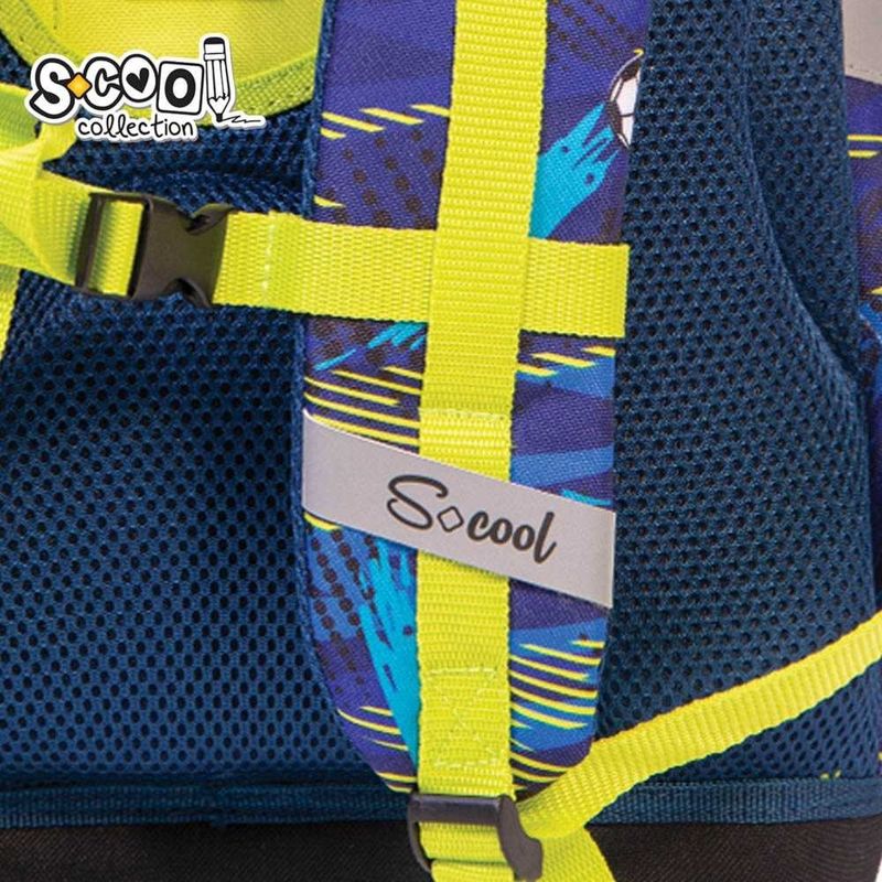 Carti si Birotica - Rechizite - Rucsacuri si genti scolare - Ghiozdan anatomic, 42 cm, FOOTBALL - Infinity.ro