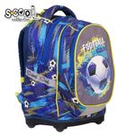 Carti si Birotica - Rechizite - Rucsacuri si genti scolare - Ghiozdan anatomic, 42 cm, FOOTBALL - Infinity.ro