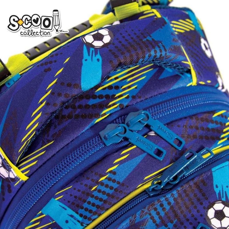 Carti si Birotica - Rechizite - Rucsacuri si genti scolare - Ghiozdan anatomic, 42 cm, FOOTBALL - Infinity.ro