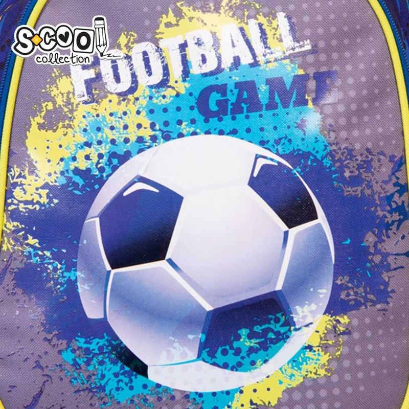 Carti si Birotica - Rechizite - Rucsacuri si genti scolare - Ghiozdan anatomic, 42 cm, FOOTBALL - Infinity.ro