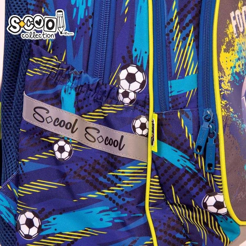 Carti si Birotica - Rechizite - Rucsacuri si genti scolare - Ghiozdan anatomic, 42 cm, FOOTBALL - Infinity.ro