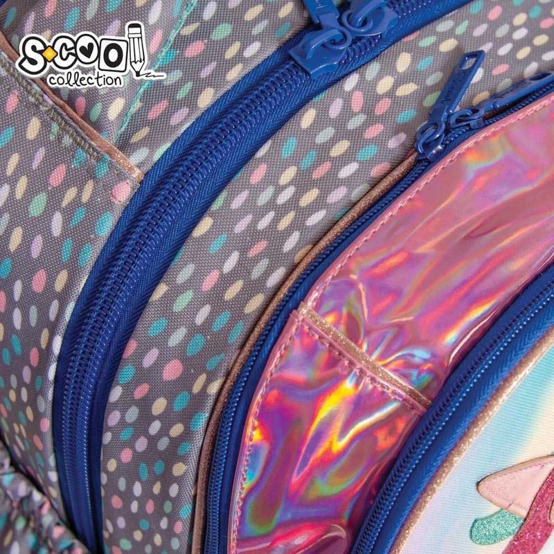 Carti si Birotica - Rechizite - Rucsacuri si genti scolare - Ghiozdan anatomic, 42 cm, UNICORN - Infinity.ro