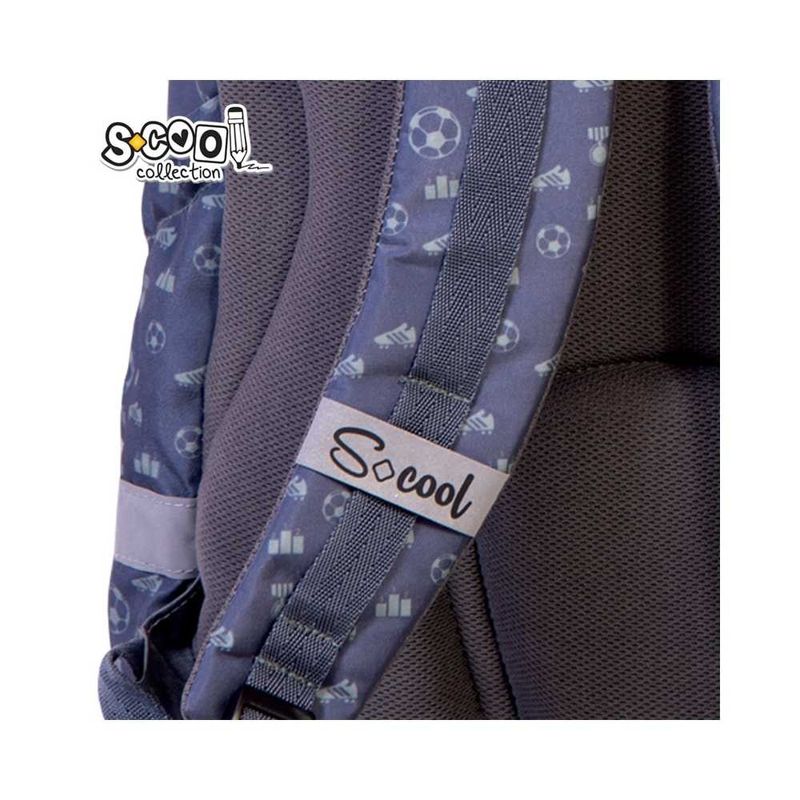 Carti si Birotica - Rechizite - Rucsacuri si genti scolare - Ghiozdan anatomic light, 41 cm, GOOD SOCCER - Infinity.ro