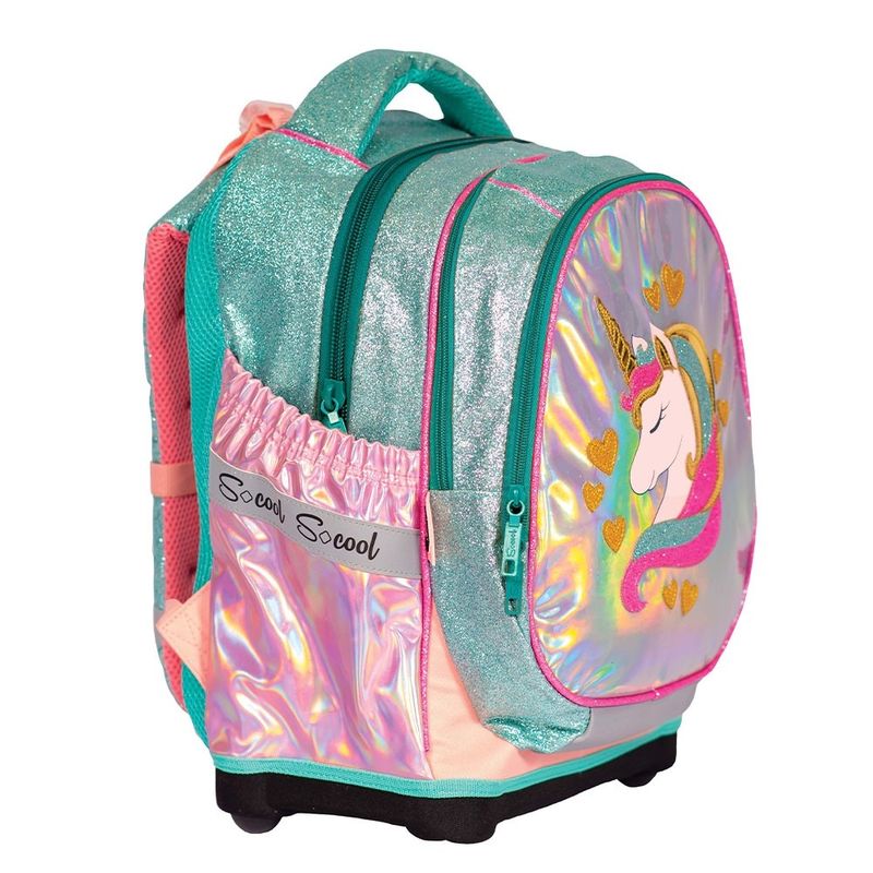 Carti si Birotica - Rechizite - Rucsacuri si genti scolare - Ghiozdan anatomic compartiment laptop, 42x34x22 cm, UNICORN - Infinity.ro