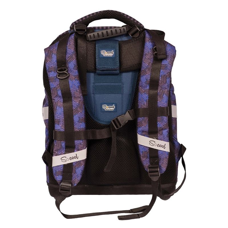 Carti si Birotica - Rechizite - Rucsacuri si genti scolare - Ghiozdan anatomic, compartiment laptop, 42x34x22 cm, FIRE TRUCK - Infinity.ro