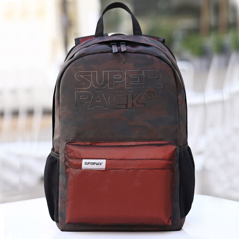 Carti si Birotica - Rechizite - Rucsacuri si genti scolare - Ghiozdan compartiment laptop, SUPERPACK, 43x30x14 cm - Infinity.ro
