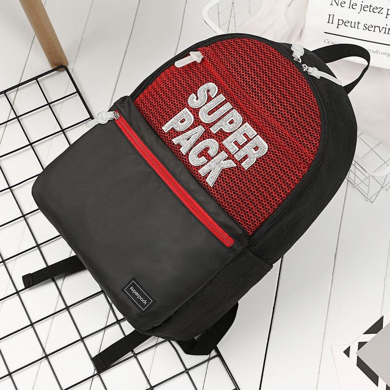 Carti si Birotica - Rechizite - Rucsacuri si genti scolare - Ghiozdan compartiment laptop, SUPERPACK, 45x30x14 cm - Infinity.ro