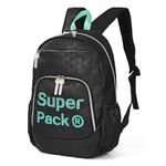 Carti si Birotica - Rechizite - Rucsacuri si genti scolare - Ghiozdan compartiment laptop, SUPERPACK, 45x31x14 cm - Infinity.ro