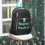 Carti si Birotica - Rechizite - Rucsacuri si genti scolare - Ghiozdan compartiment laptop, SUPERPACK, 45x31x14 cm - Infinity.ro